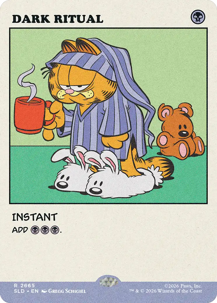 Dark Ritual (Secret Lair, Garfield)