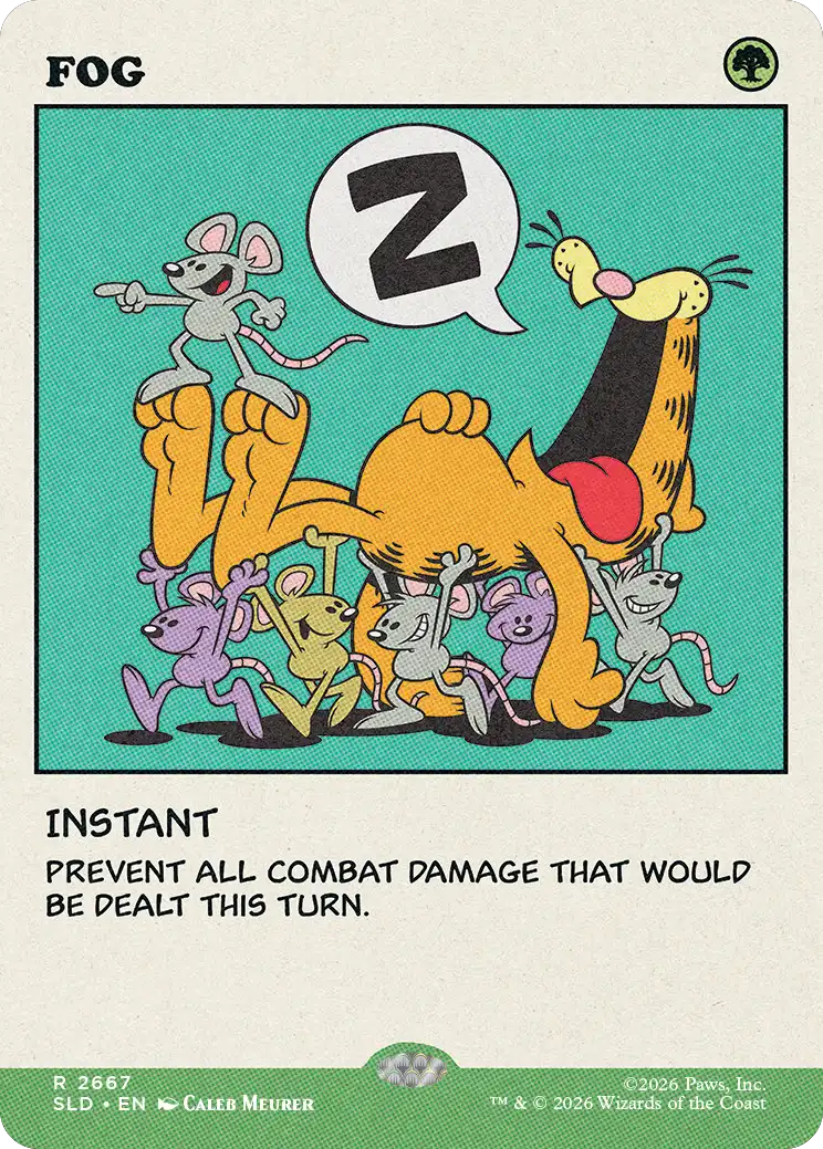 Fog (Secret Lair, Garfield)