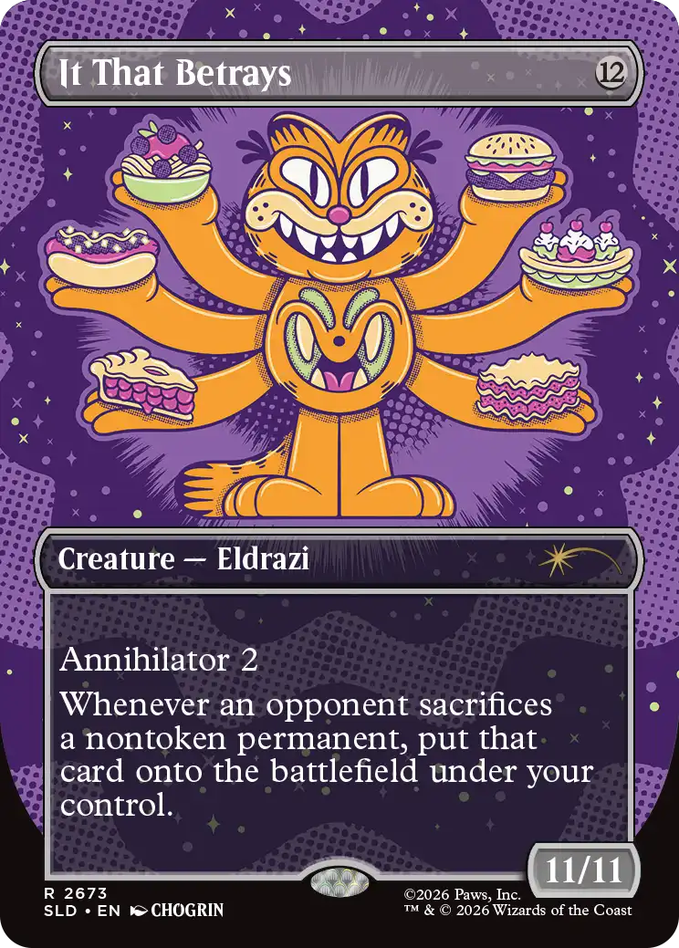 It That Betrays (Secret Lair, Garfield)
