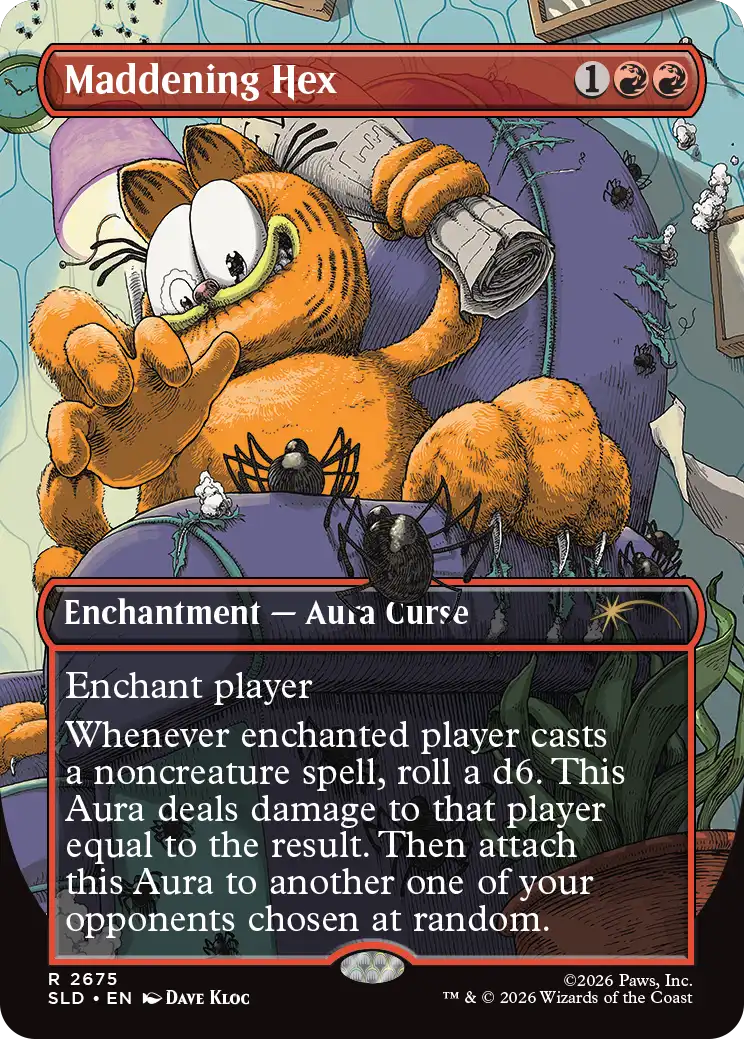 Maddening Hex (Secret Lair, Garfield)