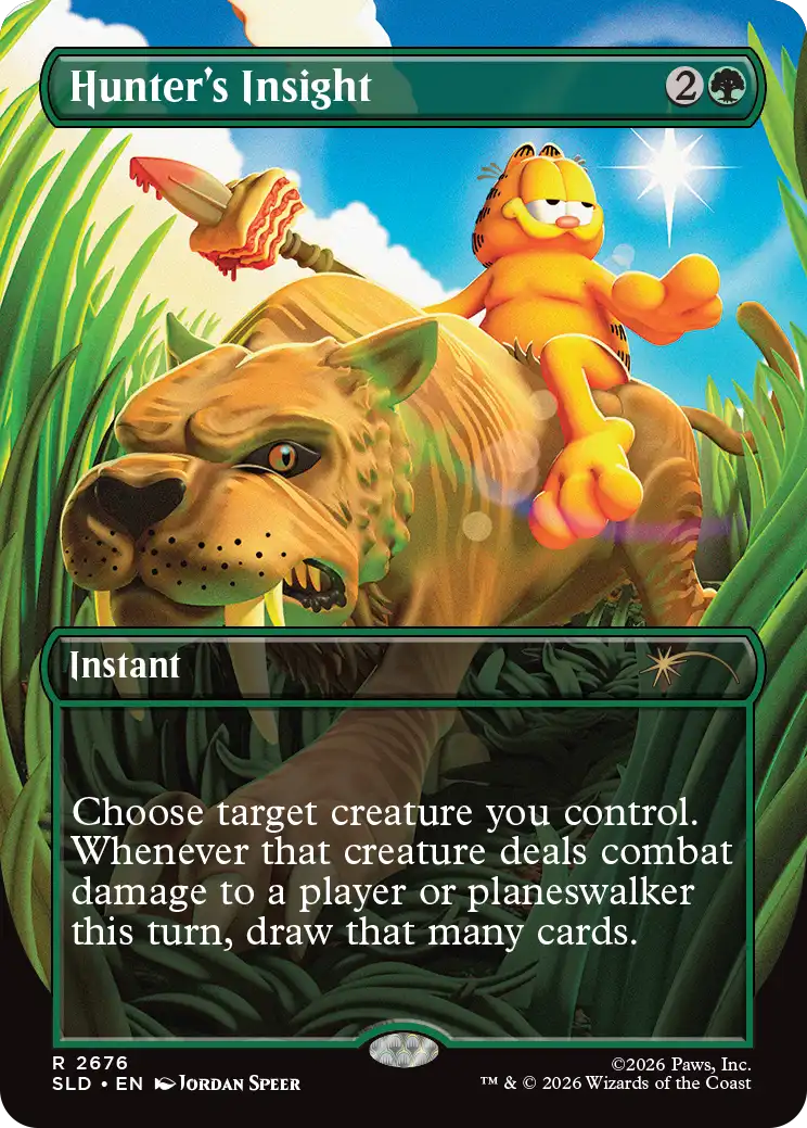 Hunter's Insight (Secret Lair, Garfield)