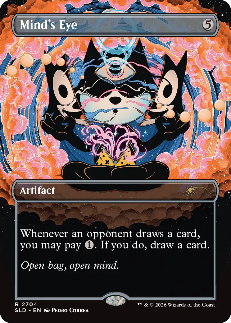 Mind's Eye (Secret Lair, Felix the Cat)