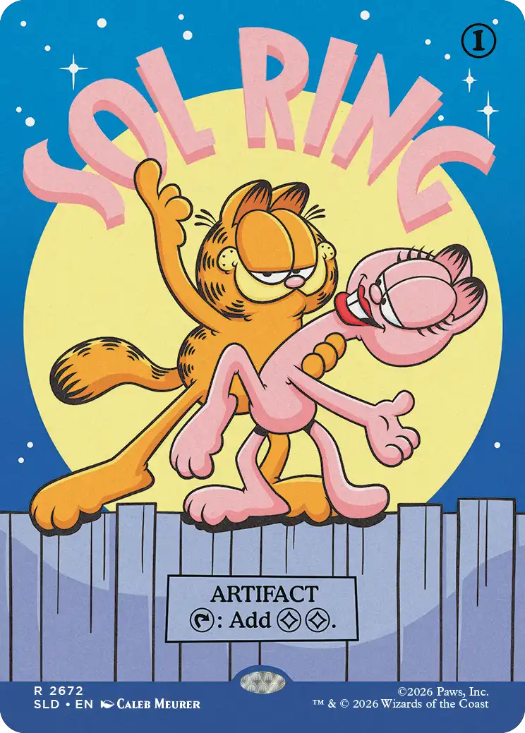 Sol Ring (Secret Lair, Garfield)
