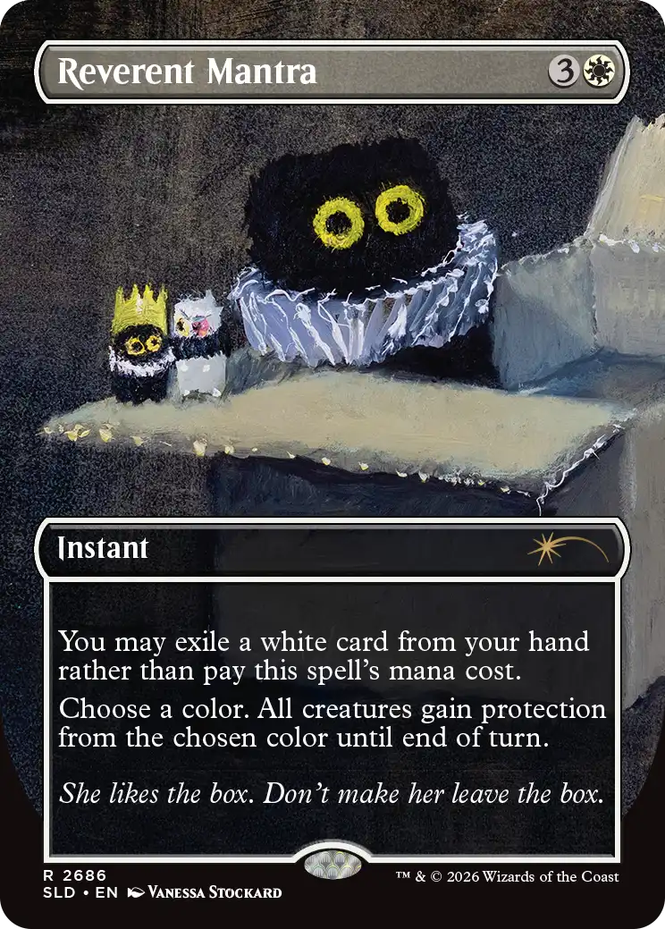 Reverent Mantra (Secret Lair, Vanessa Stockard)