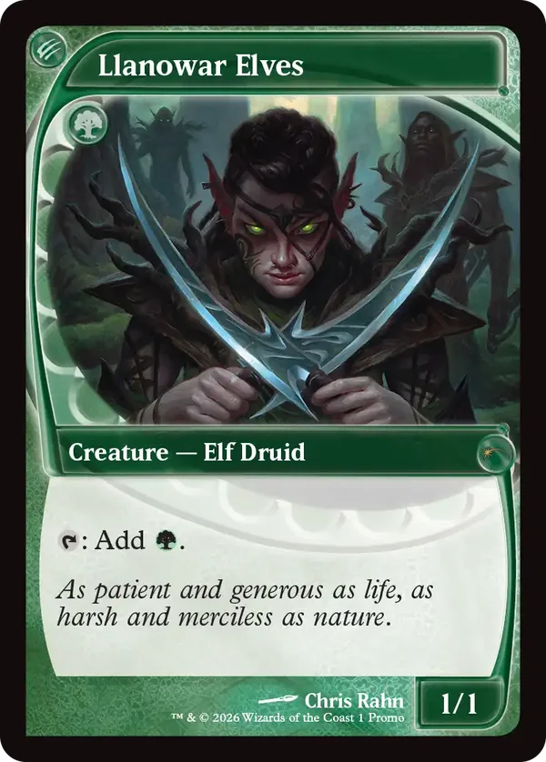 Llanowar Elves (Foil-Promo)