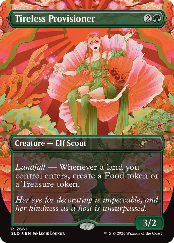 Tireless Provisioner (Wild in Bloom, foil)