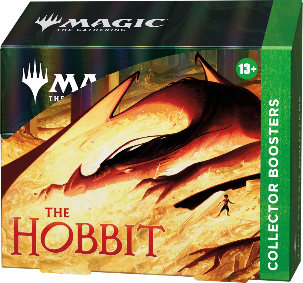 Das The-Hobbit-Collector-Display (12 Collector Booster + 1 Box Topper) — das Produkt, das wir hier auseinandernehmen