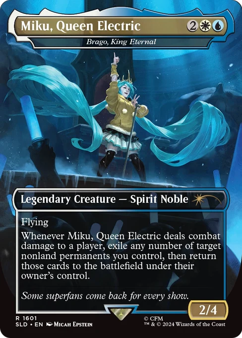 Miku, Queen Electric — Brago, King Eternal