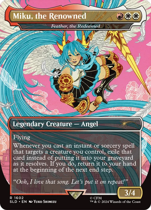 Miku, the Renowned — Feather, the Redeemed