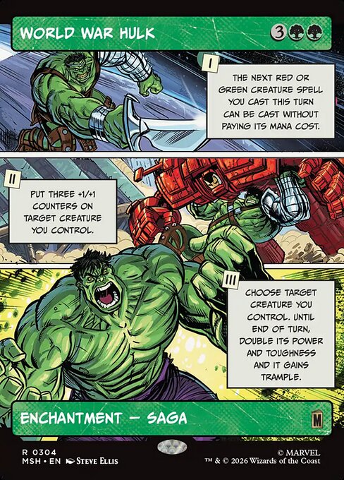 World War Hulk (Booster-Fun, Marvel Super Heroes)