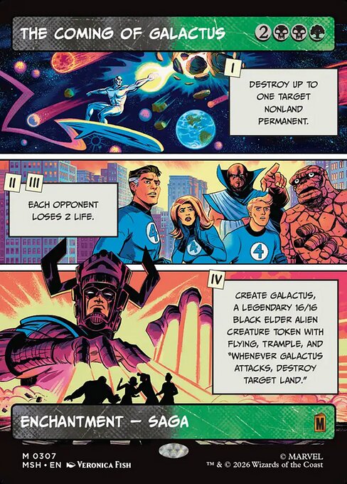 The Coming of Galactus (Booster-Fun, Marvel Super Heroes)