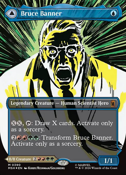 Bruce Banner // The Incredible Hulk (Booster-Fun, Foil)