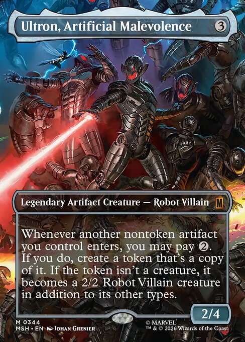 Ultron, Artificial Malevolence (Marvel Super Heroes, Foil)