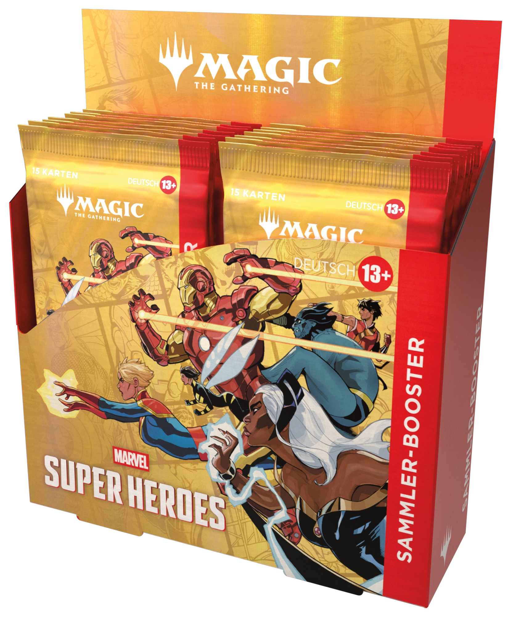 Magic: The Gathering | Marvel Super Heroes — offizielles Key-Art-Logo des Sets