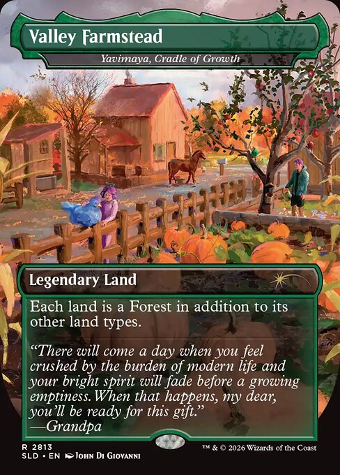 Valley Farmstead — Yavimaya, Cradle of Growth